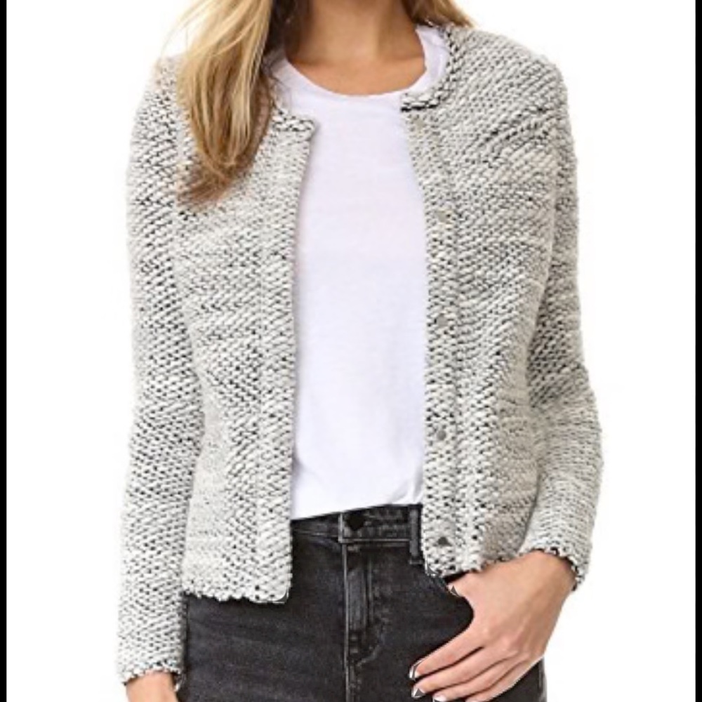 IRO “Carlene” Boucle knit blazer